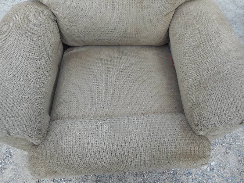 TAN CLOTH RECLYNER