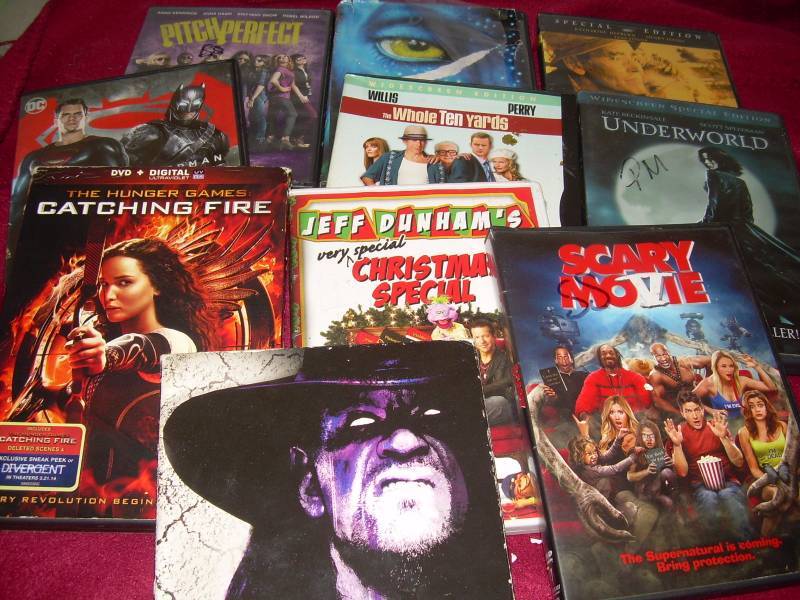 10 DVDS