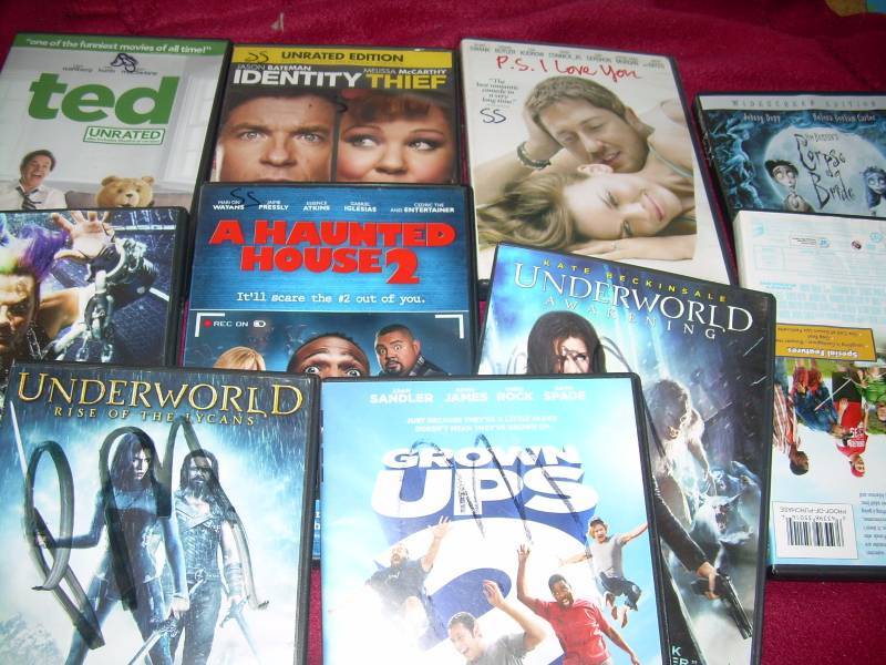 10 DVDS