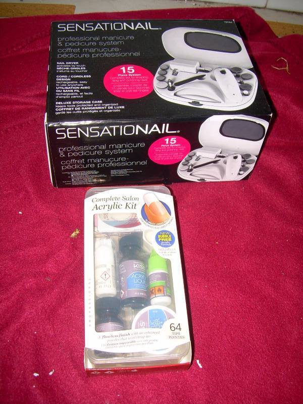 MANICURE AND PEDICURE SYSTEM AND ACRYLIC NAIL KIT