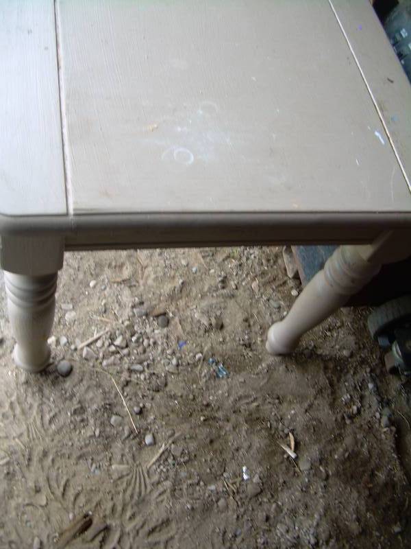 VINTAGE ALL WOOD END TABLE