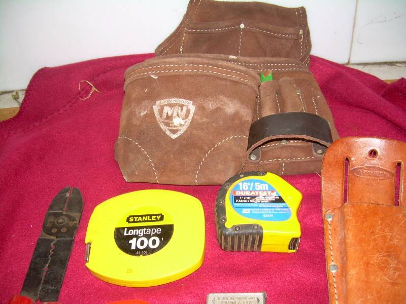 TOOL POUCHES AND TOOLS
