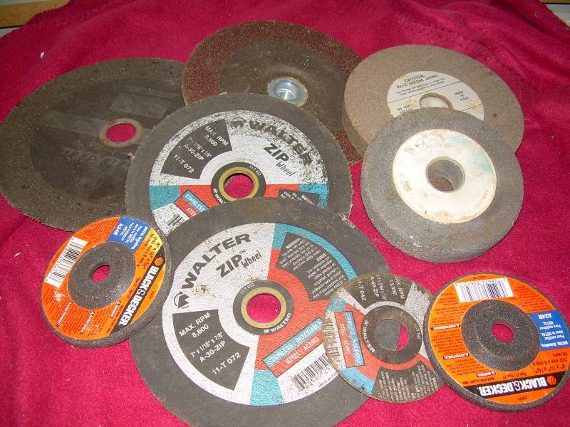 7 GRINDING WHEELS