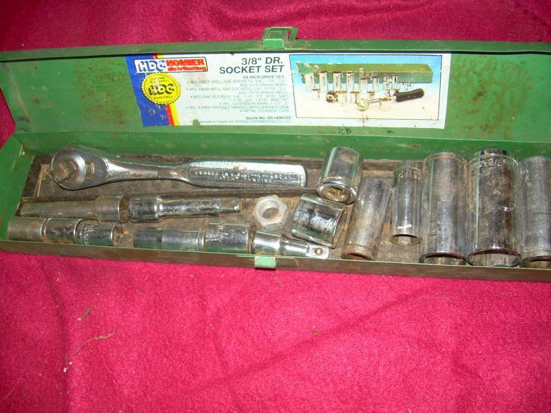 SOCKETS AND A CRAFTSMAN RACHET