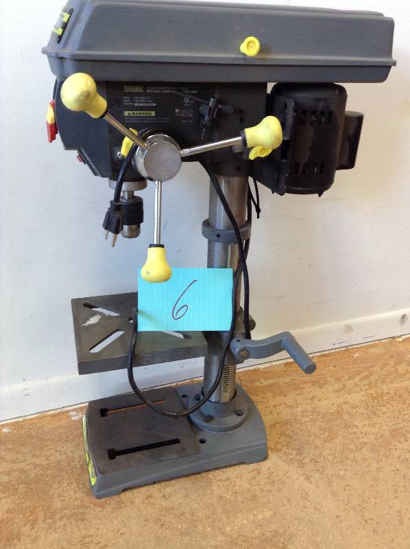 Perfomax 10 in Benchtop Drill Press used in good working condition