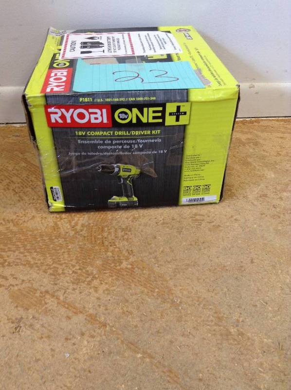 Ryobi P1811 18V Compact Drill Driver