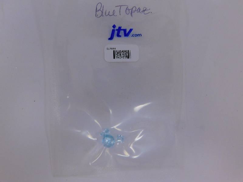 (4) Cut Blue Topaz Gemstones
