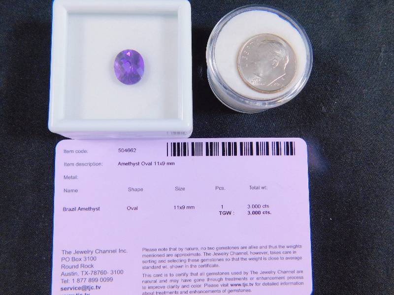 3 ct Amethyst Gemstone