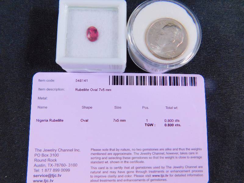 .8 ct Rubellite Gemstone