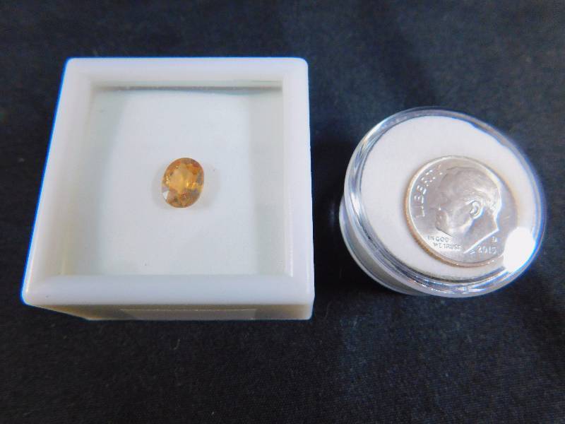 1.95 ct Yellow Zircon
