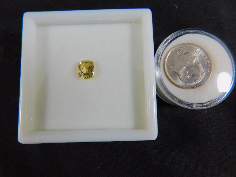 1.7 ct Golden Tsavo Garnet