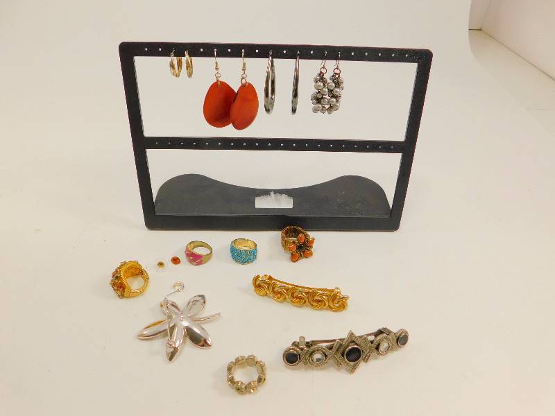 Lot of Rings, Earrings, and other Misc. Jewelry