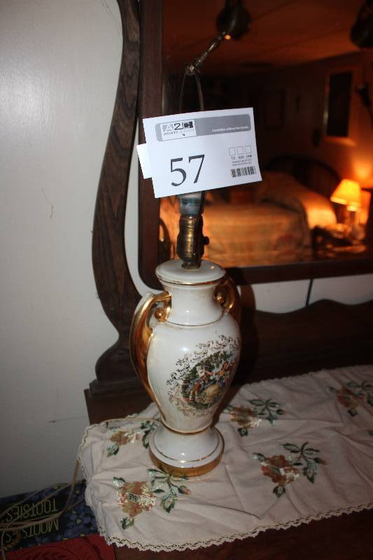 lot 57 image: Decorative Table Lamp