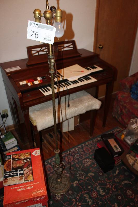 lot 76 image: Mable Base Floor Lamp