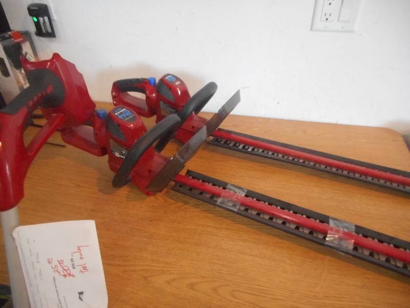 lot 23 image: TORO CORDLESS LAWN CARE LOT