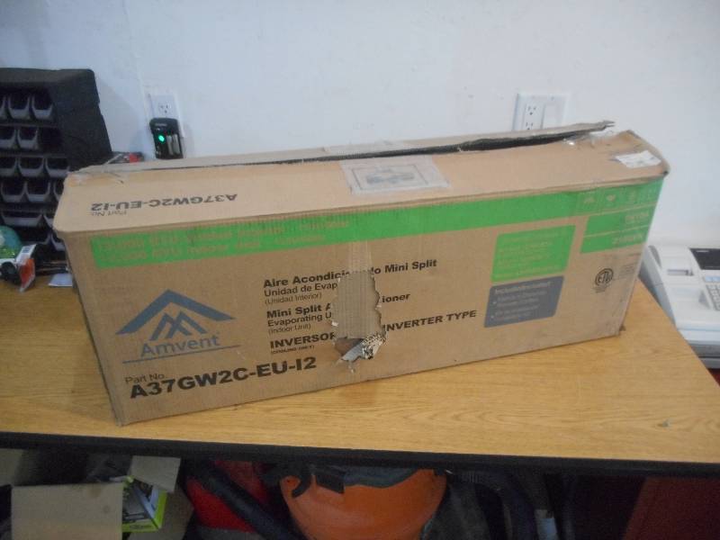 lot 48 image: Elegance 12,000 BTU (1 Ton) Ductless Mini Split Air Conditioner - 110-Volt60Hz