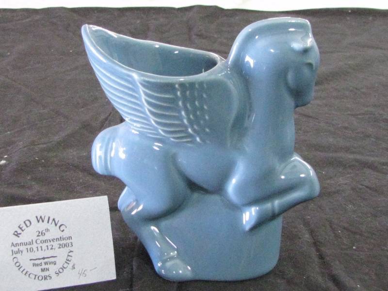 lot 16 image: Red Wing Collector Society 2003 Leaping Pegasus Horse
