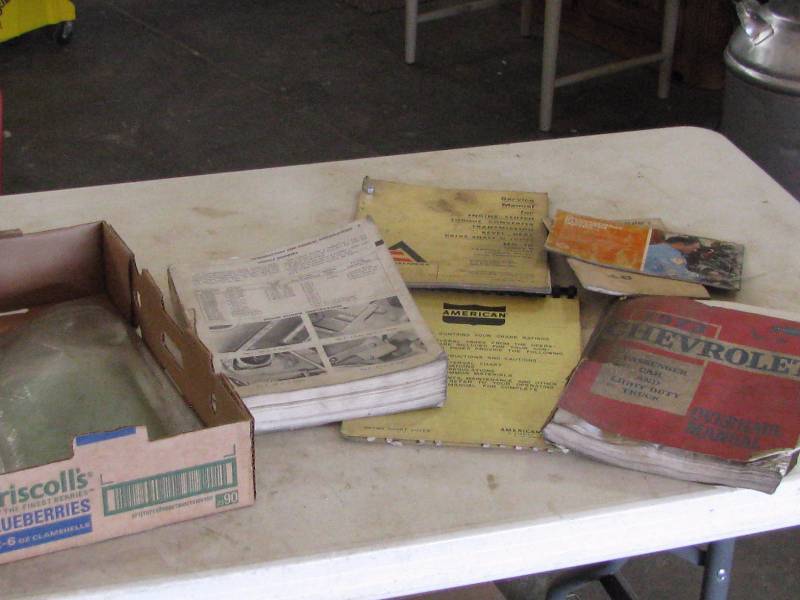 lot 83 image: Shop Manuals