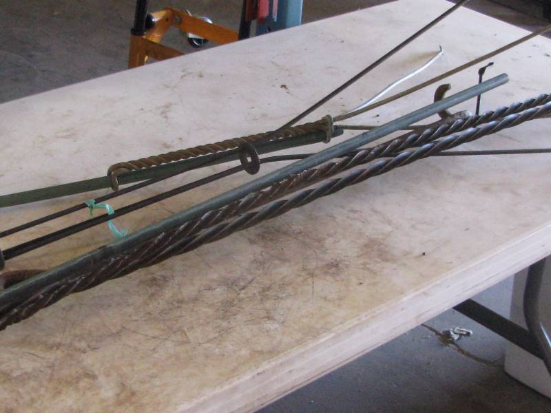 lot 99 image: vintage Lightning Rods