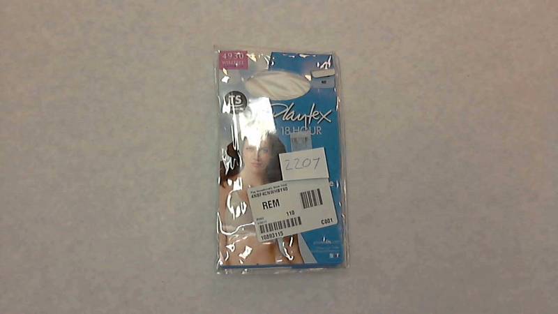 Play Sensationally Sleek Front White Bra  Brassiere - Size 40 DDD