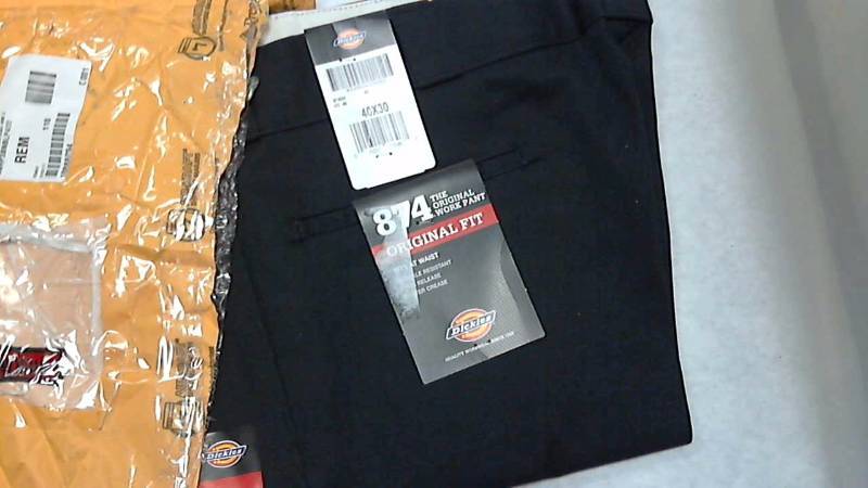 Mens Dickies Work Pants Black - Size 40W 30L
