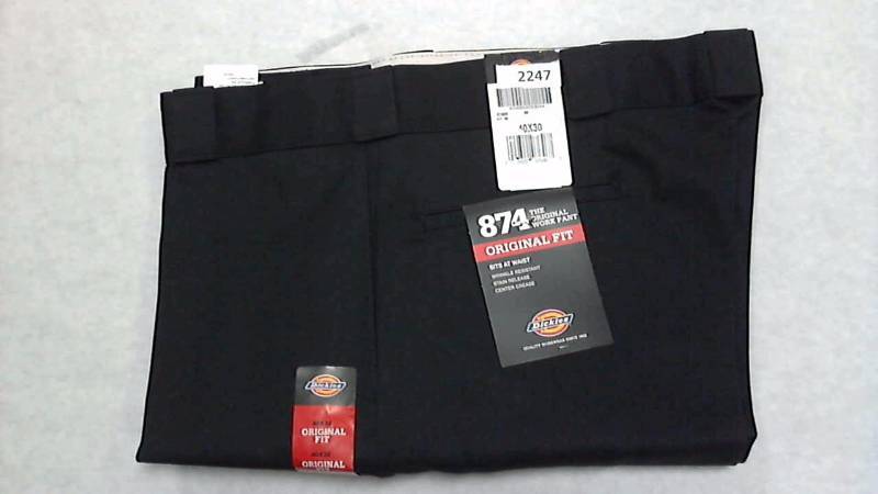 Mens Dickies Work Pants Black - Size 40W 30L