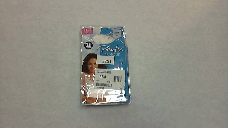 Playtex 18 Hour Back Smoother White Bra  Brassiere - Size 40 DD