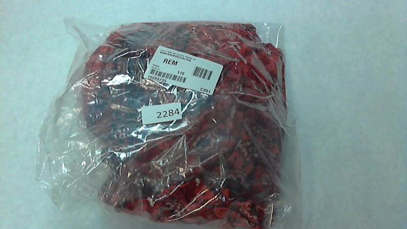 Womens Lola P WM CAP SLEEVE HANKIE HE Red Dress - Size L  Large