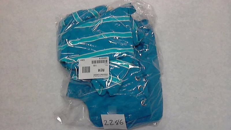 Womens Bedford Fair Plus Size Criss-C Teal Multi Color Top Shirt - Size 3XL  3X