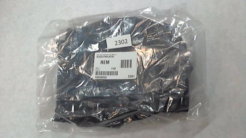 Bali Lace Camisole Top Black - Size 2XL