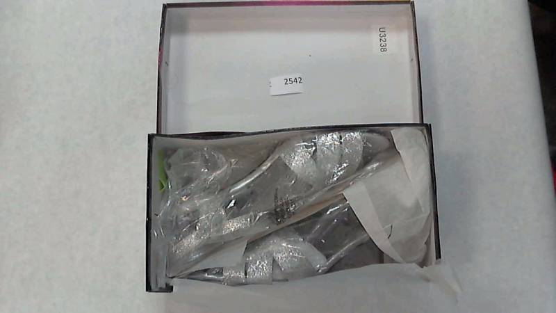 Easy Street Womens Glamorous Silver Sandal  Sandals - Size 11