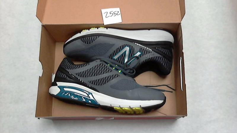 Mens New Balance Fitness Walking Shoes Gray Black - Size 9.5
