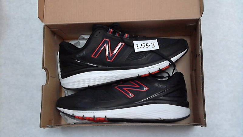 Mens New Balance Fitness Walking Shoes Black-Black - Size 12