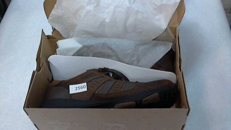 Mens Skechers Larson Nerick bike toe Shoes Brown - Size 11.5