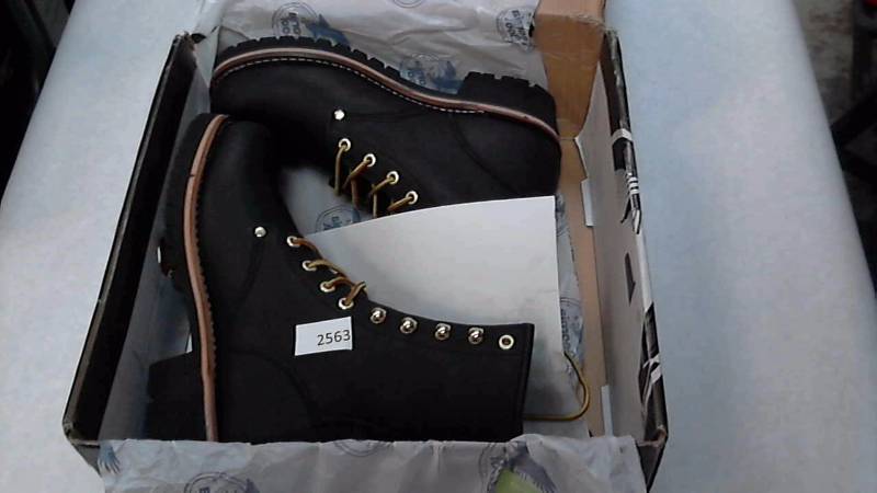 Mens Georgia Logger 8 Boot Boots Black - Size 10 12