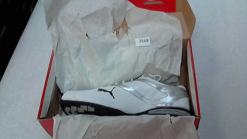 Mens PUMA Tazon 6 FM White - Silver Shoes - Size 11