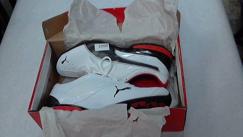 Mens PUMA Tazon 6 FM White - Black Shoes - Size 11