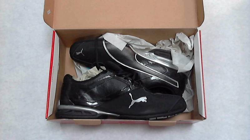 Mens PUMA Tazon 6 FM Black - Silver Shoes - Size 11