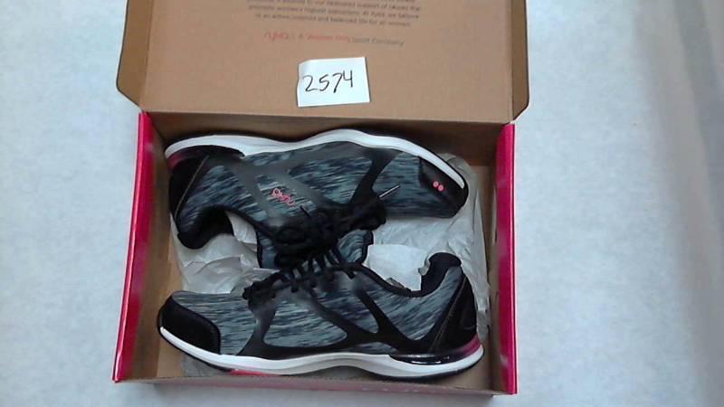 RYKA Womens GRAFIK Cross Training Shoes BLACK GREY PINK - Size 9