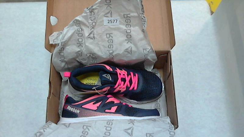 Kids Reebok GS Run Running Supreme 2.0 Navy Shoes - Size 3.5