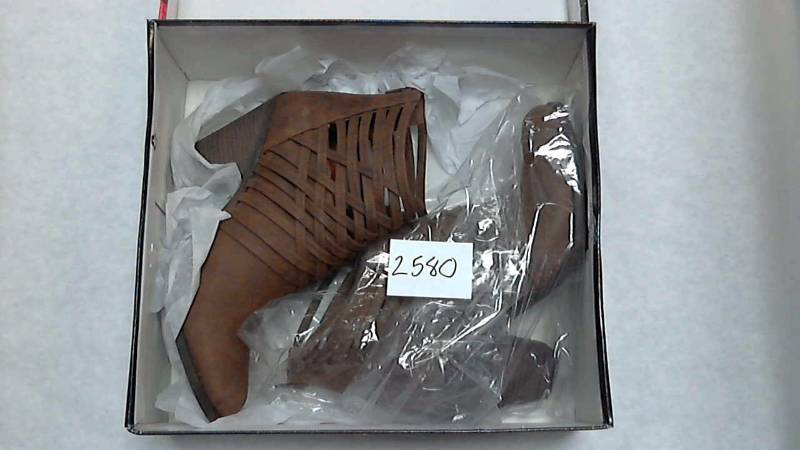 Womens Fergalicious WEEVER Bootie Boots Boot Cognac - Size 9.5