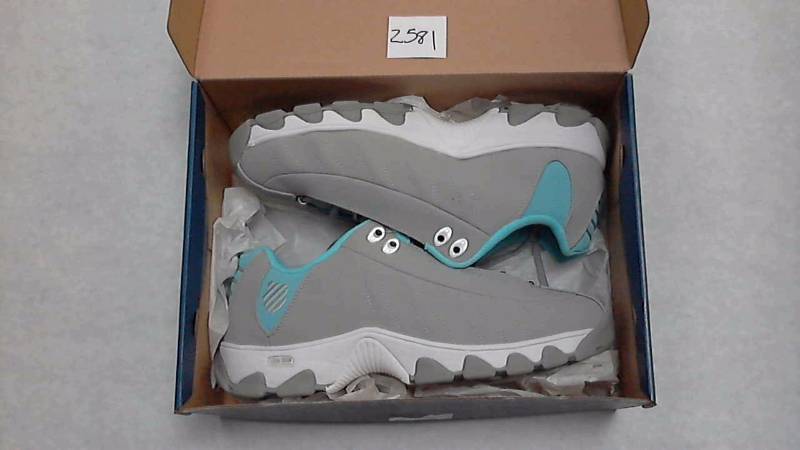 Womens K-SWISS ST329 CMF Gray Blue Shoes - Size 11