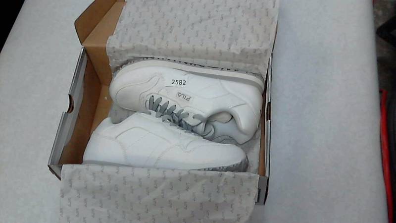 Womens FILA CRESS White Grey - Size 8.5