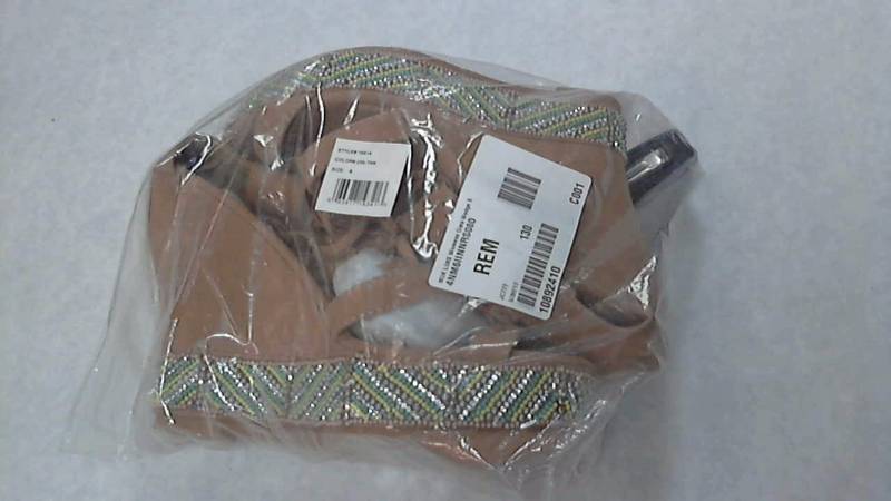 MUK LUKS Womens Ciara Wedge Sandal  Sandals Neutral - Size 8
