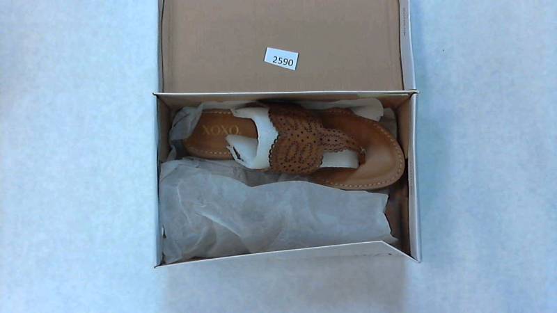 XOXO Womens ROXANA SANDAL Sandals Tan - Size 8