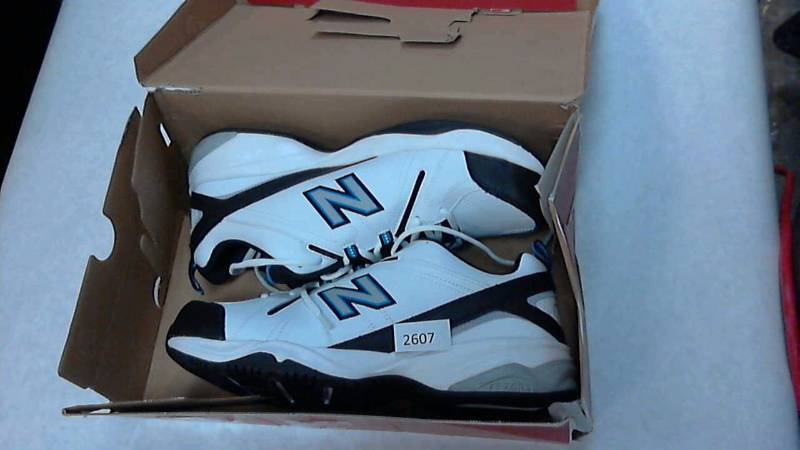 Mens New Balance 608V4 CROSSTRAINER White Royal Shoes - Size 12 12 WIDE