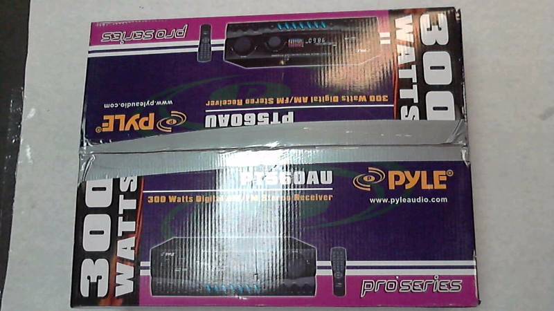 lot 2454 image: Pyle 300W AMFMUSB Stereo Reciever Black