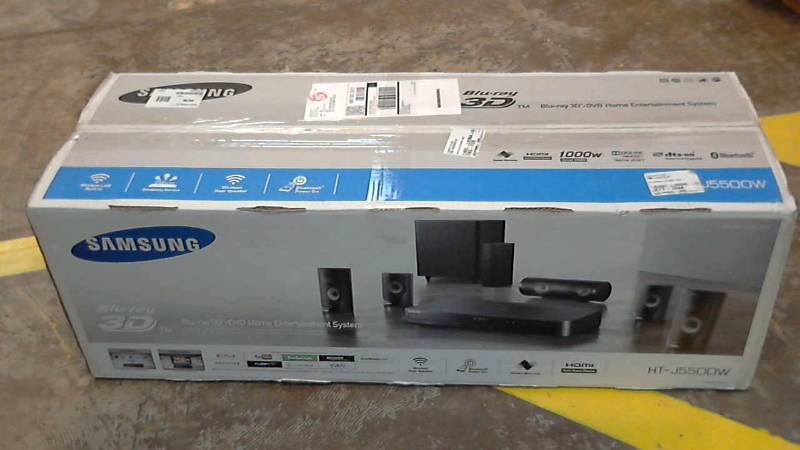 lot 2455 image: Samsung 5.1 CH Blu-ray 3D Smart Home Theater System