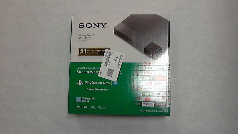 lot 2477 image: Sony Streaming Blu-ray Disc player WWiFi
