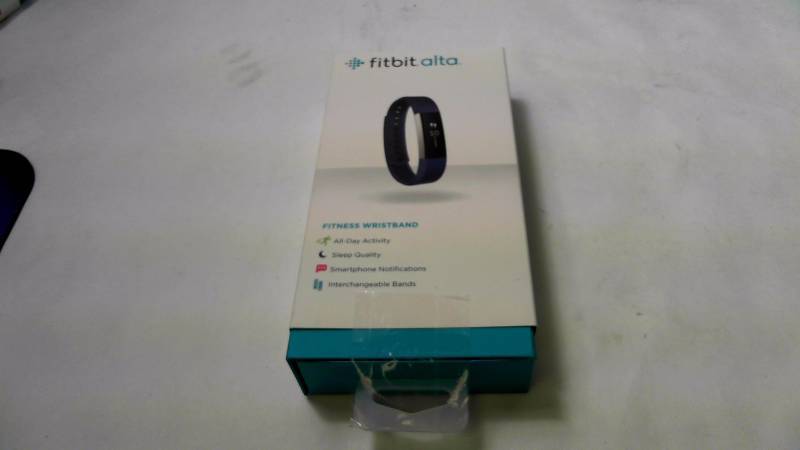 lot 2487 image: Fitbit Alta Activity Tracker - Blue - Small